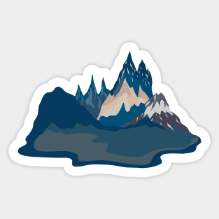 Blue Mountains Sticker